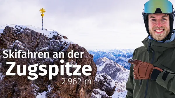 Deutschlands höchstes Skigebiet: Skifahren an der Zugspitze